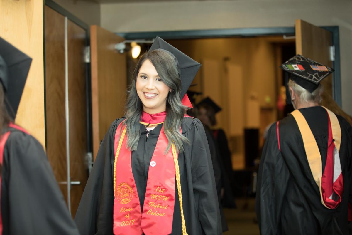 Stan State MSW Hooding Ceremony California State University Stanislaus